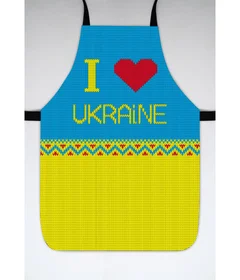 фартук I love Ukraine